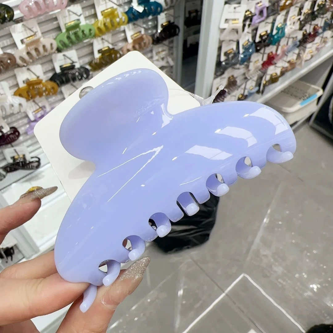 A18高级紫色面包款抓夹