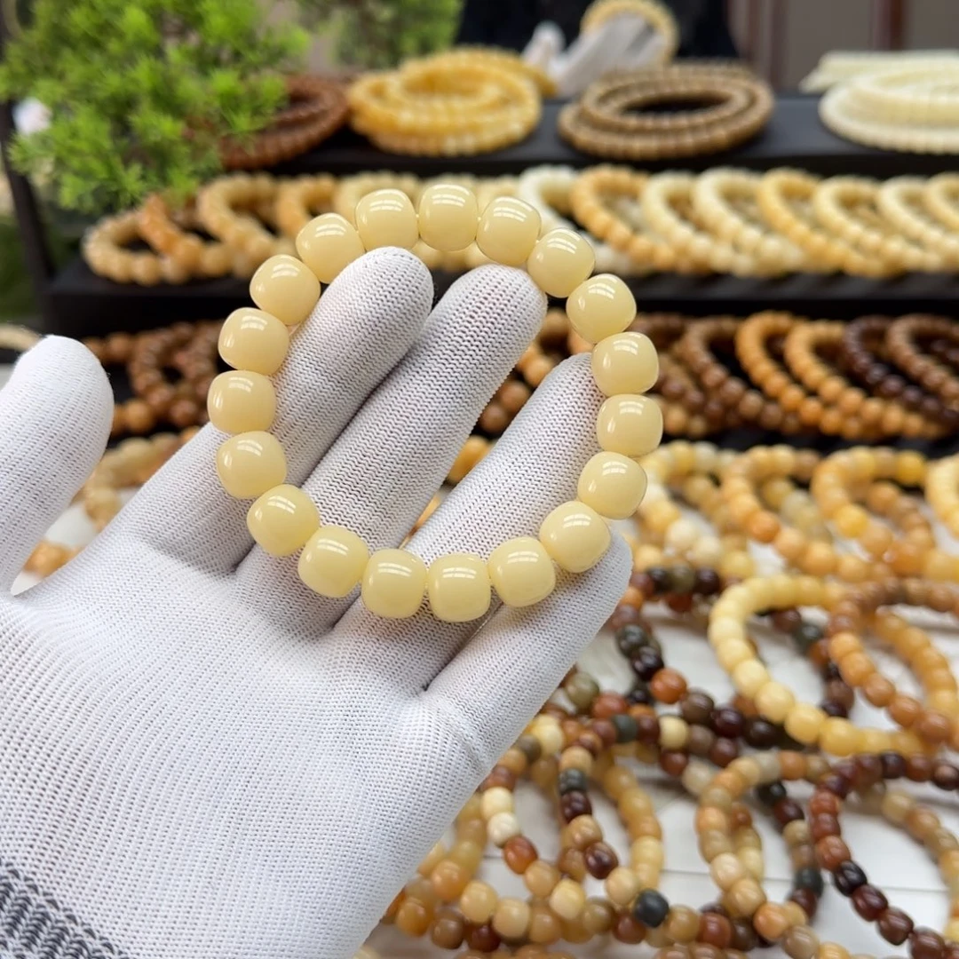 菩提根/象牙果手串12*13精工 10年