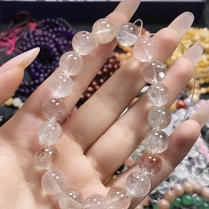 未镶嵌手链水晶兔毛