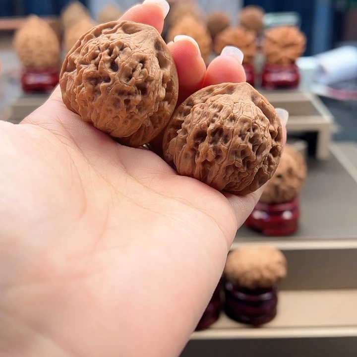 吊坠文玩核桃40 秤砣 c-021