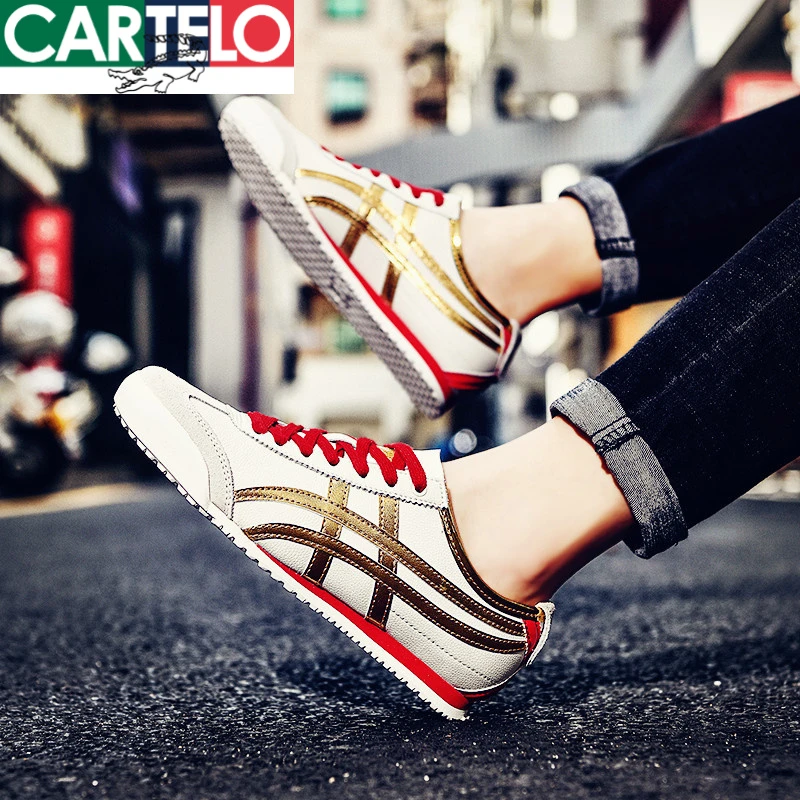 卡帝乐鳄鱼阿甘鞋子男鞋潮牌2025百搭秋季低帮休闲运动干净感男款