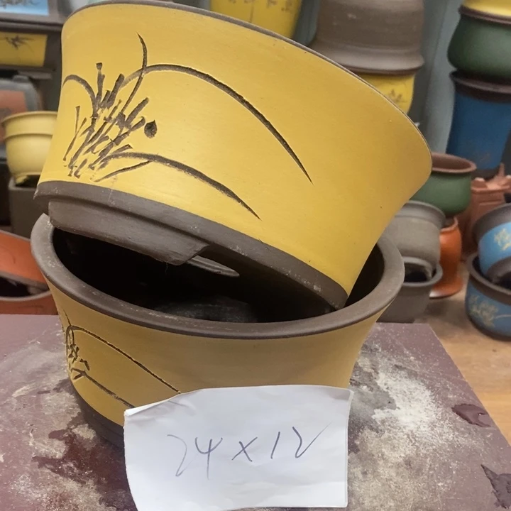 紫砂花盆破损包赔