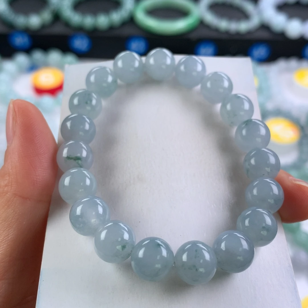 翡翠未镶嵌手链卡10