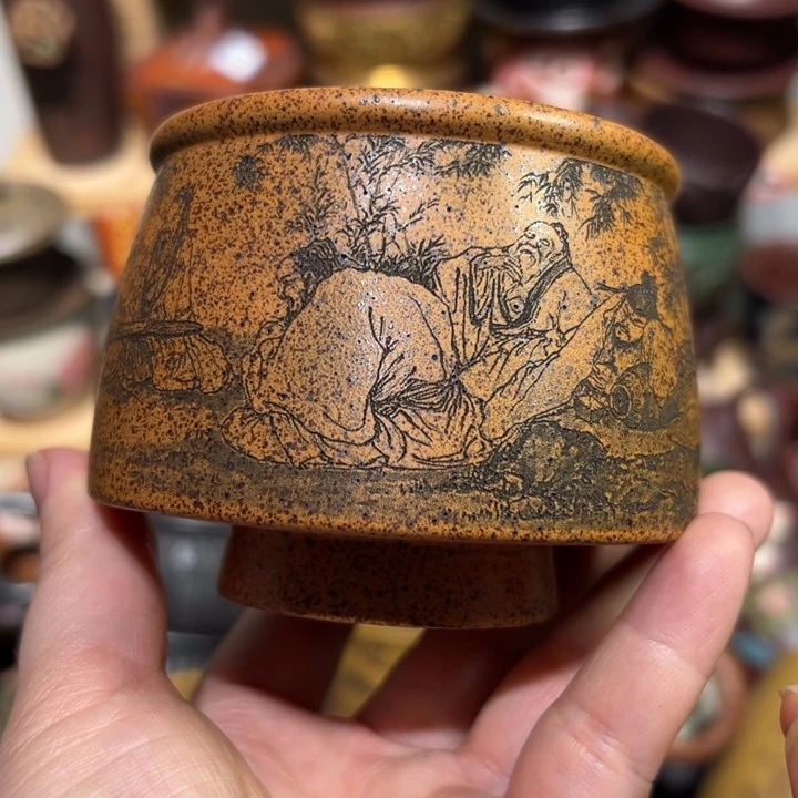 茶杯紫砂宜兴紫砂主人杯