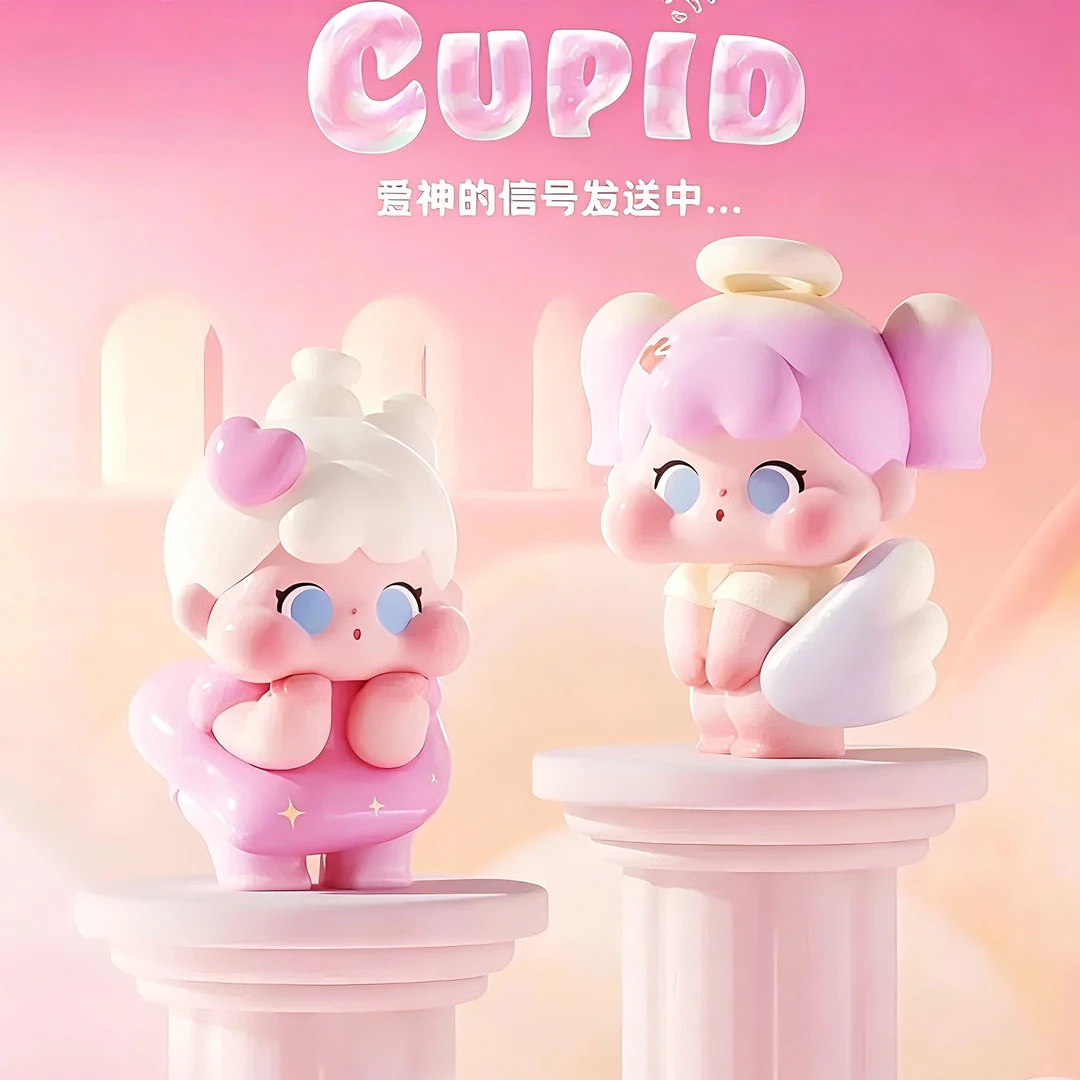 【雯雯拆盒】QOQO爱神的信号系列萌粒可爱潮玩盲盒摆件
