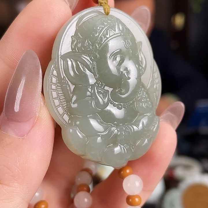 和田玉未镶嵌颈饰定制发货