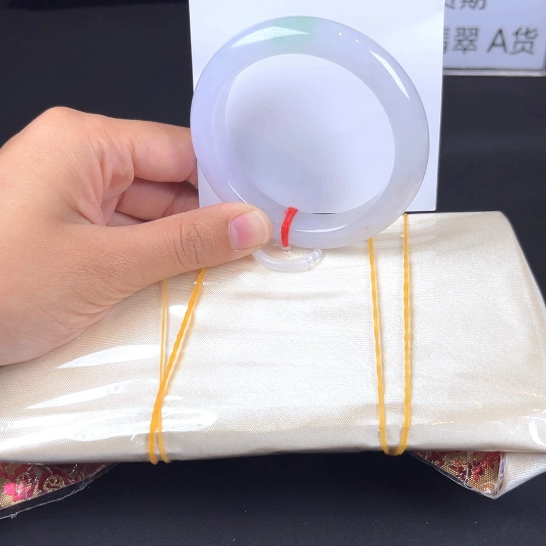 翡翠未镶嵌手镯正圈序号13