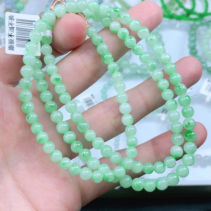 未镶嵌手链翡翠翡翠
