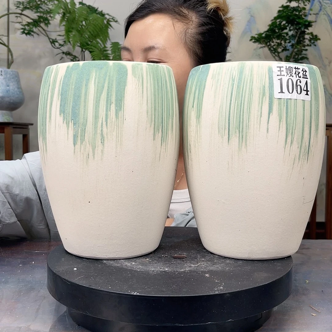 紫砂花盆王嫂花盆直播0603-1064高24口15