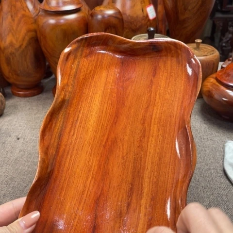 大果紫檀（缅甸花梨）果盘