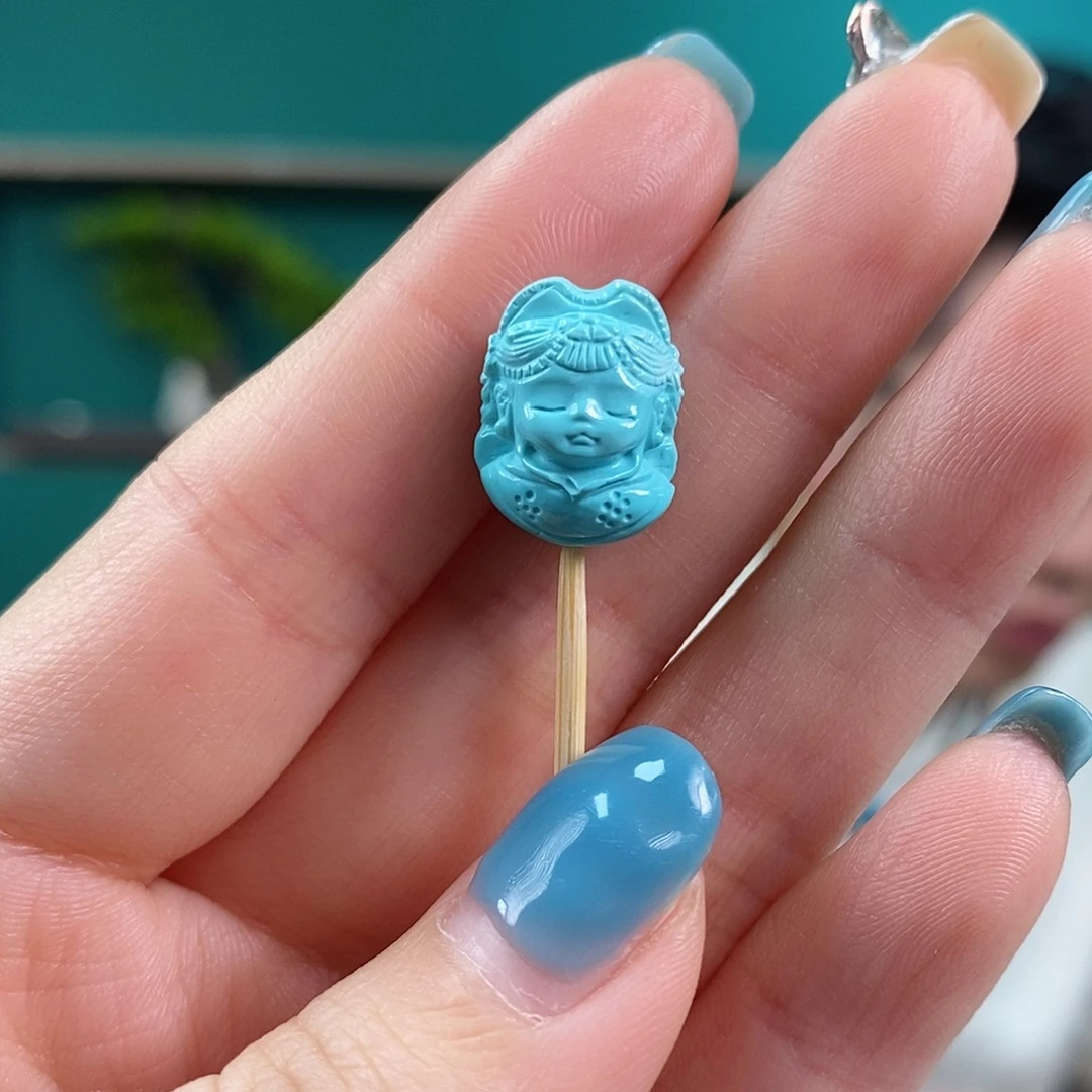 绿松石珠宝奇石未镶嵌