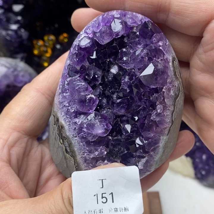 未镶嵌珠宝半成品紫晶