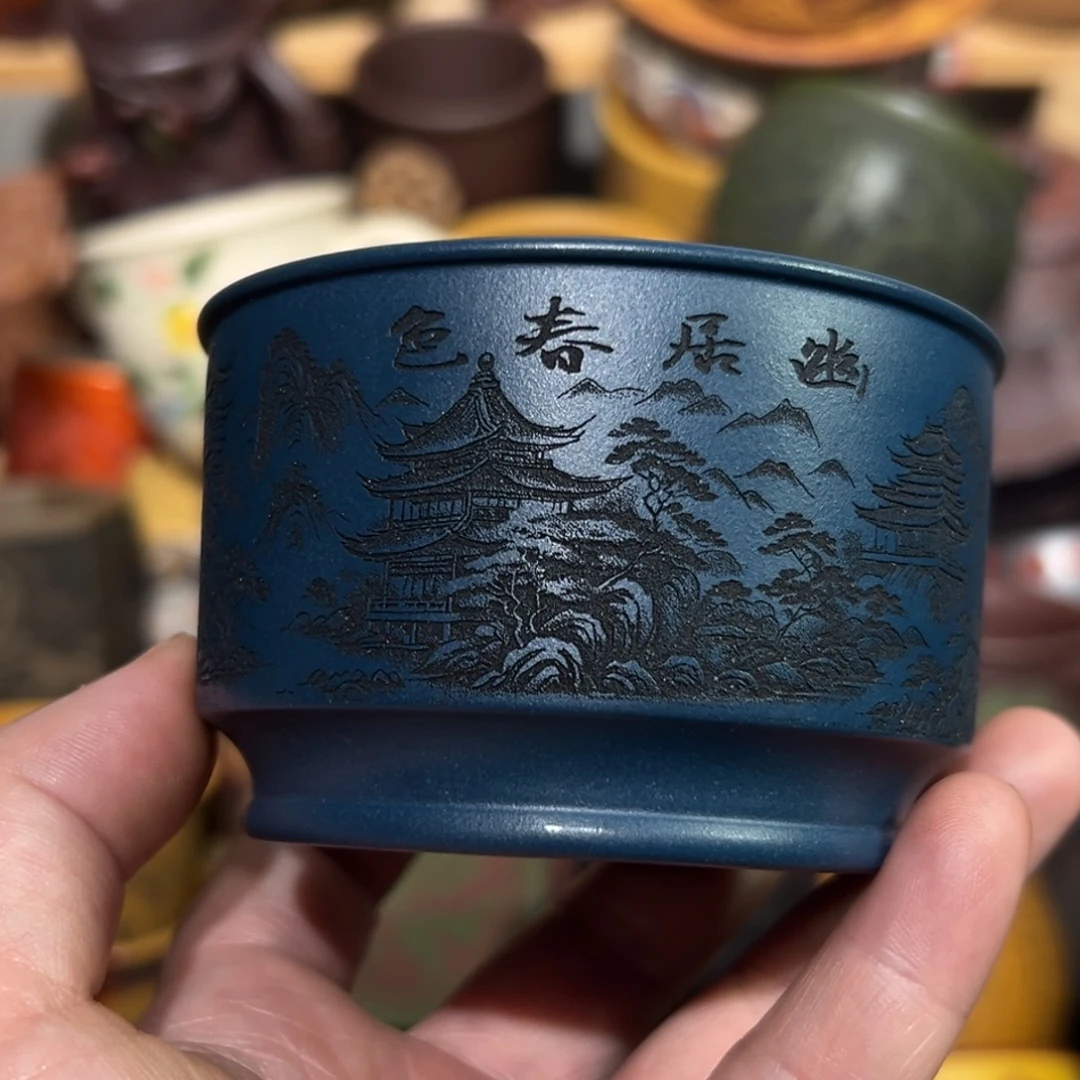 茶杯紫砂宜兴紫砂主人杯