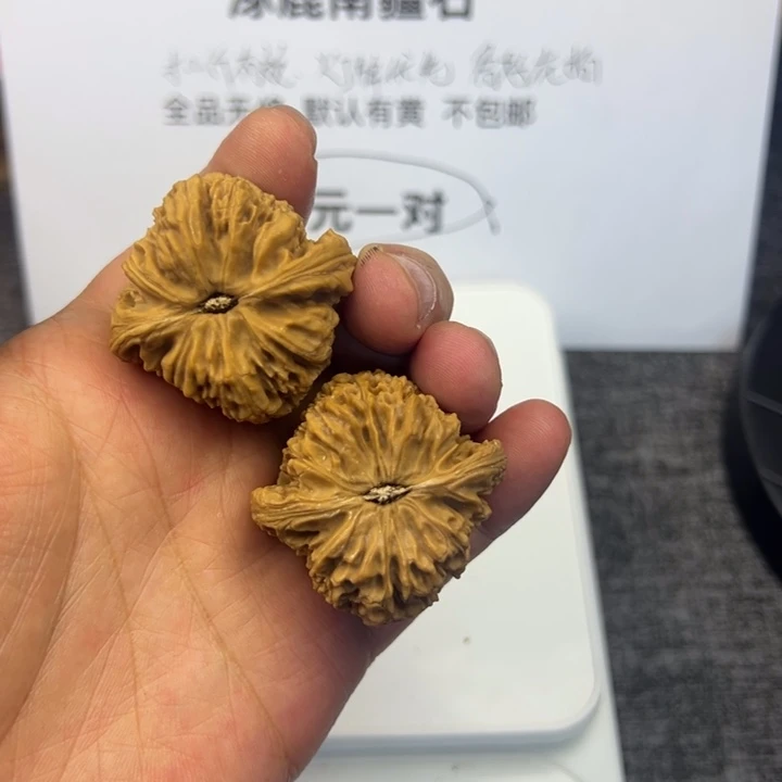 听***.手串/手链核桃南将石狮子头一对