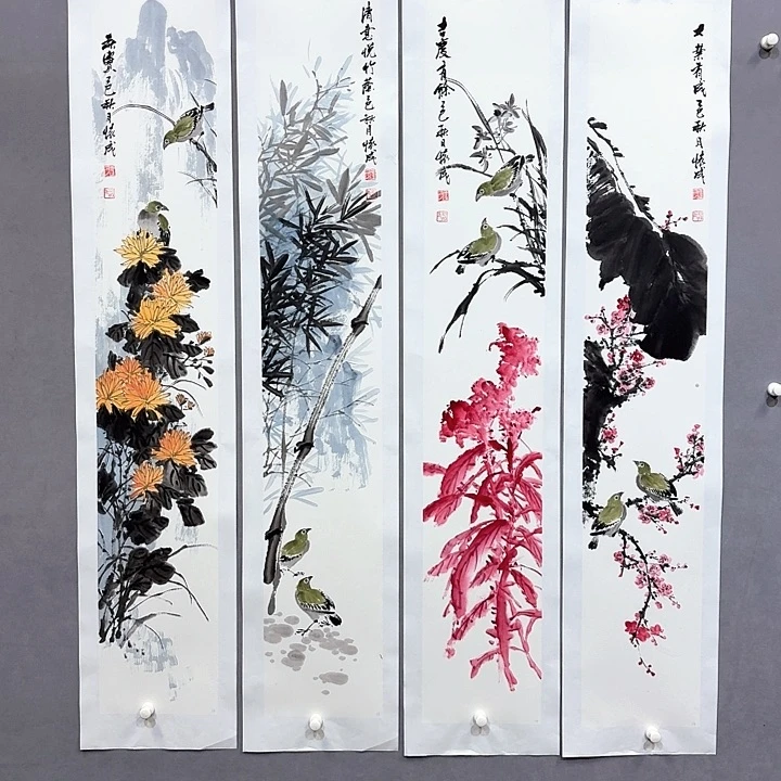 国画亲笔手绘放心去藏