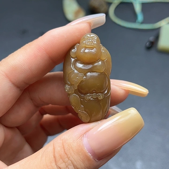 【闪购商品】和田玉未镶嵌颈饰大**
