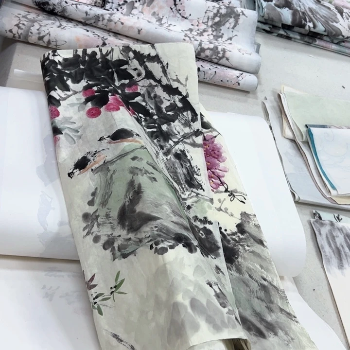 国画纯手绘作品欣赏图