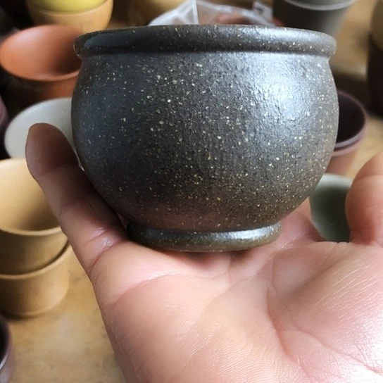 茶壶紫砂青灰段泥主人杯180毫升左右