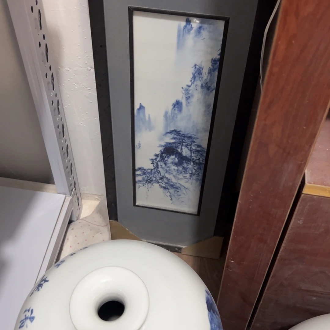 夏***天现代瓷青花釉里红工艺