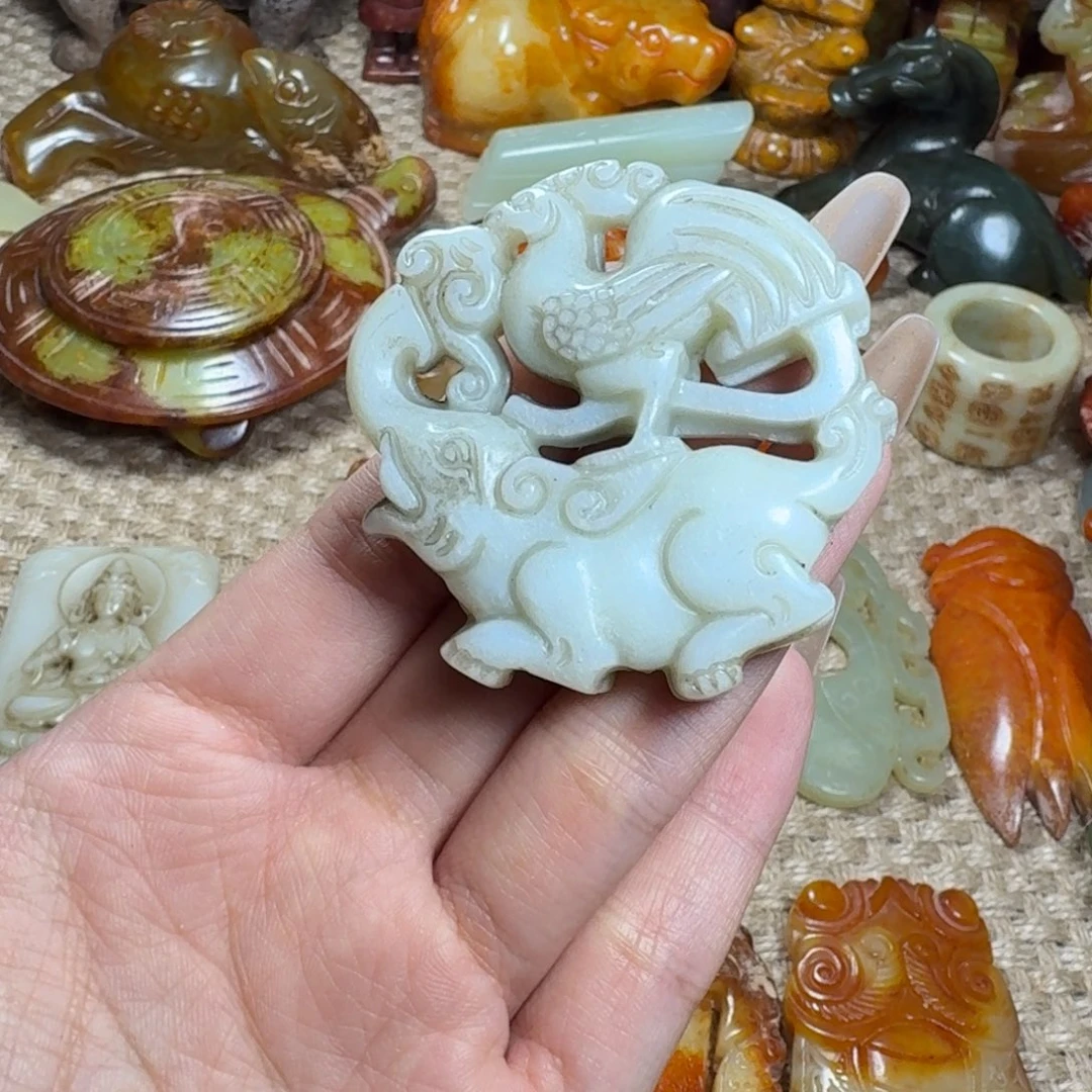吊坠白玉菩提挂件