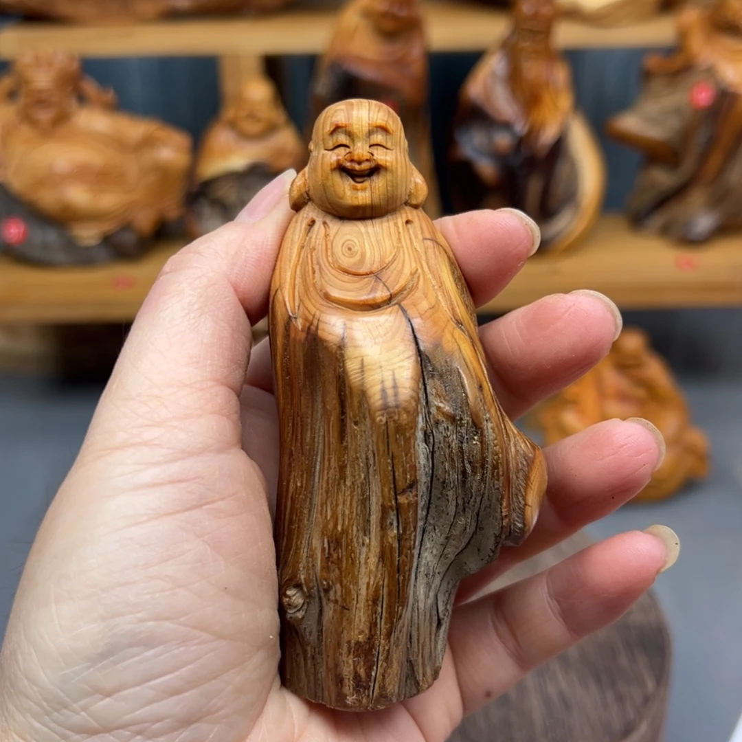 柏木崖柏木摆件手把件5