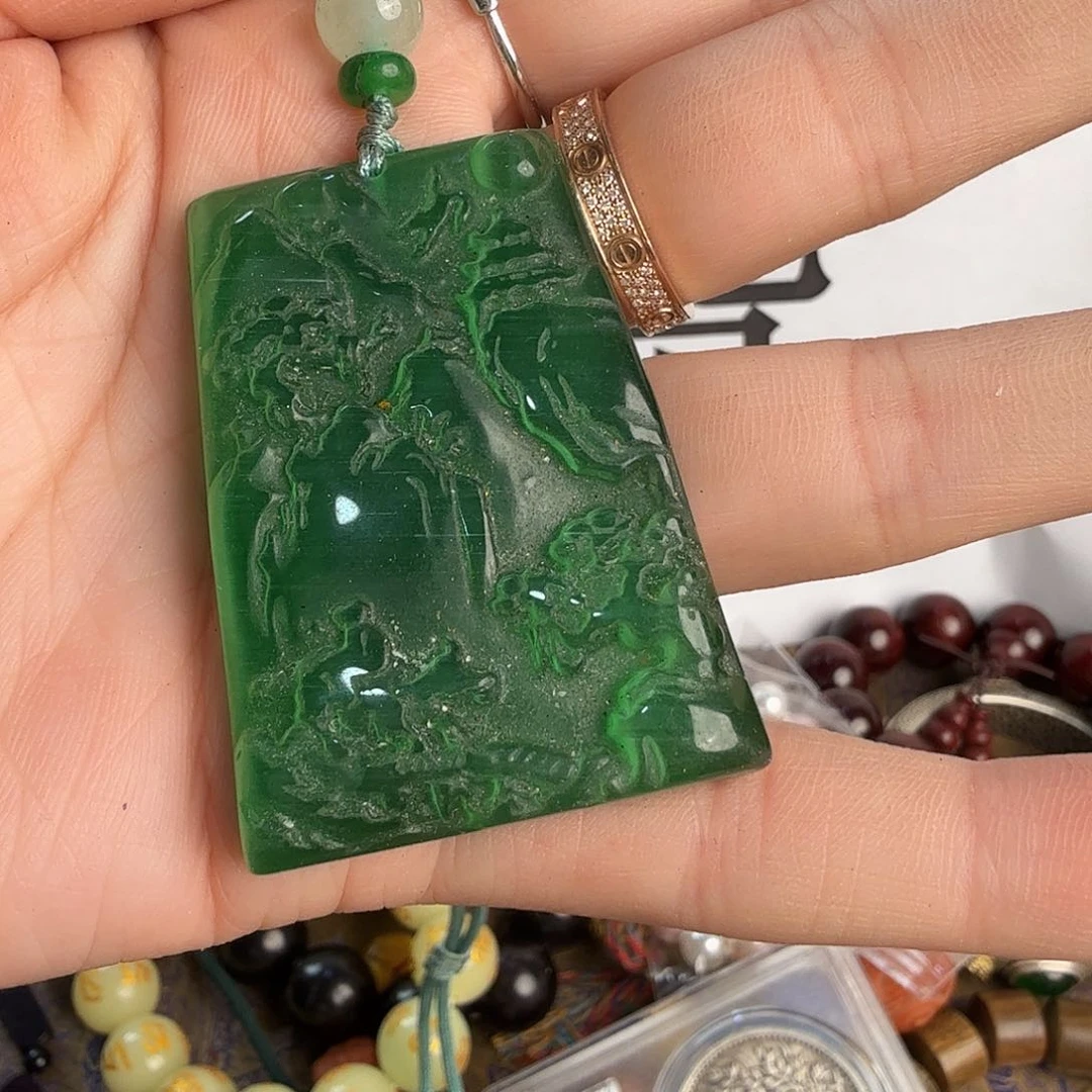 滴血莲花菩提吊坠