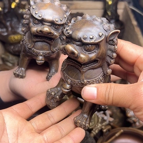 铜制文玩把玩物件