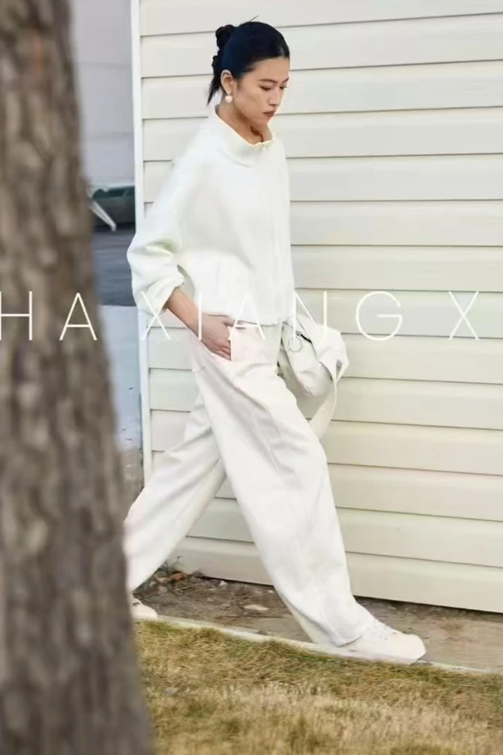 都静名店时尚休闲款弯刀裤