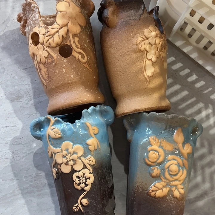 瑕疵粗陶花盆瑕疵