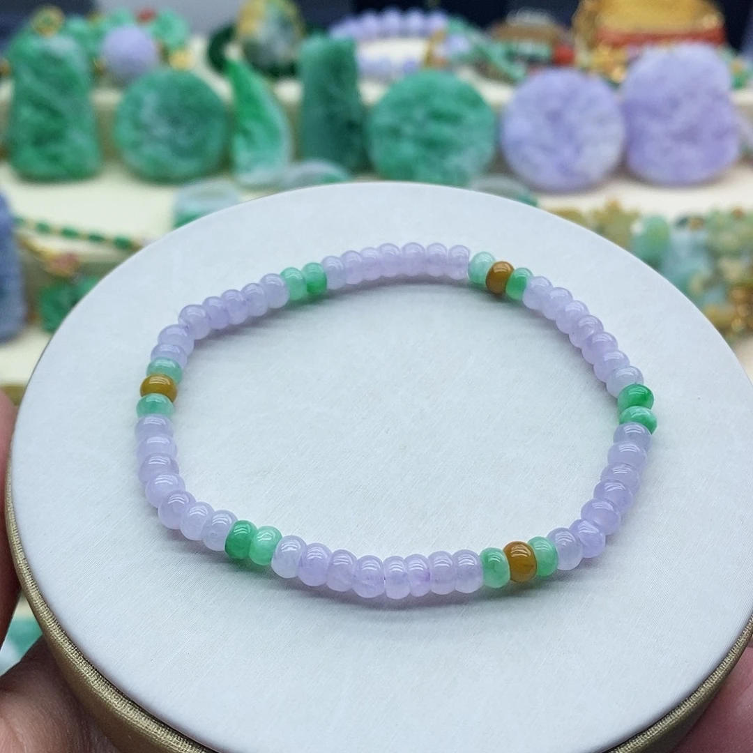 未镶嵌手串翡翠手串