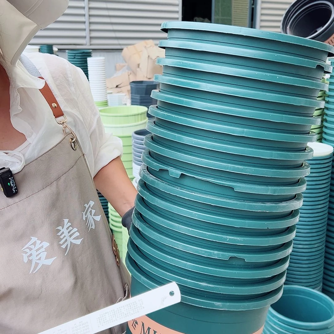 瑕疵5加仑墨绿色10个无托