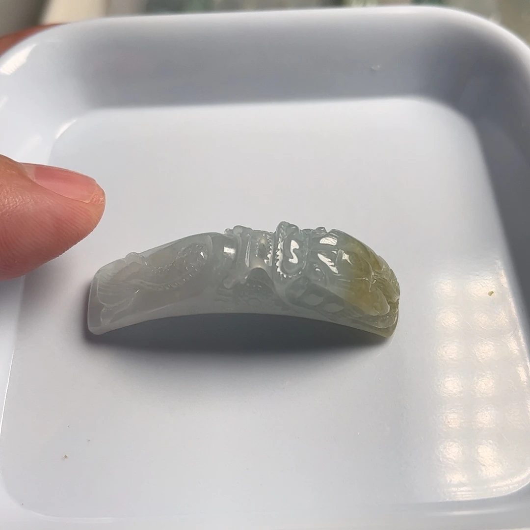 颈饰未镶嵌翡翠天然翡翠