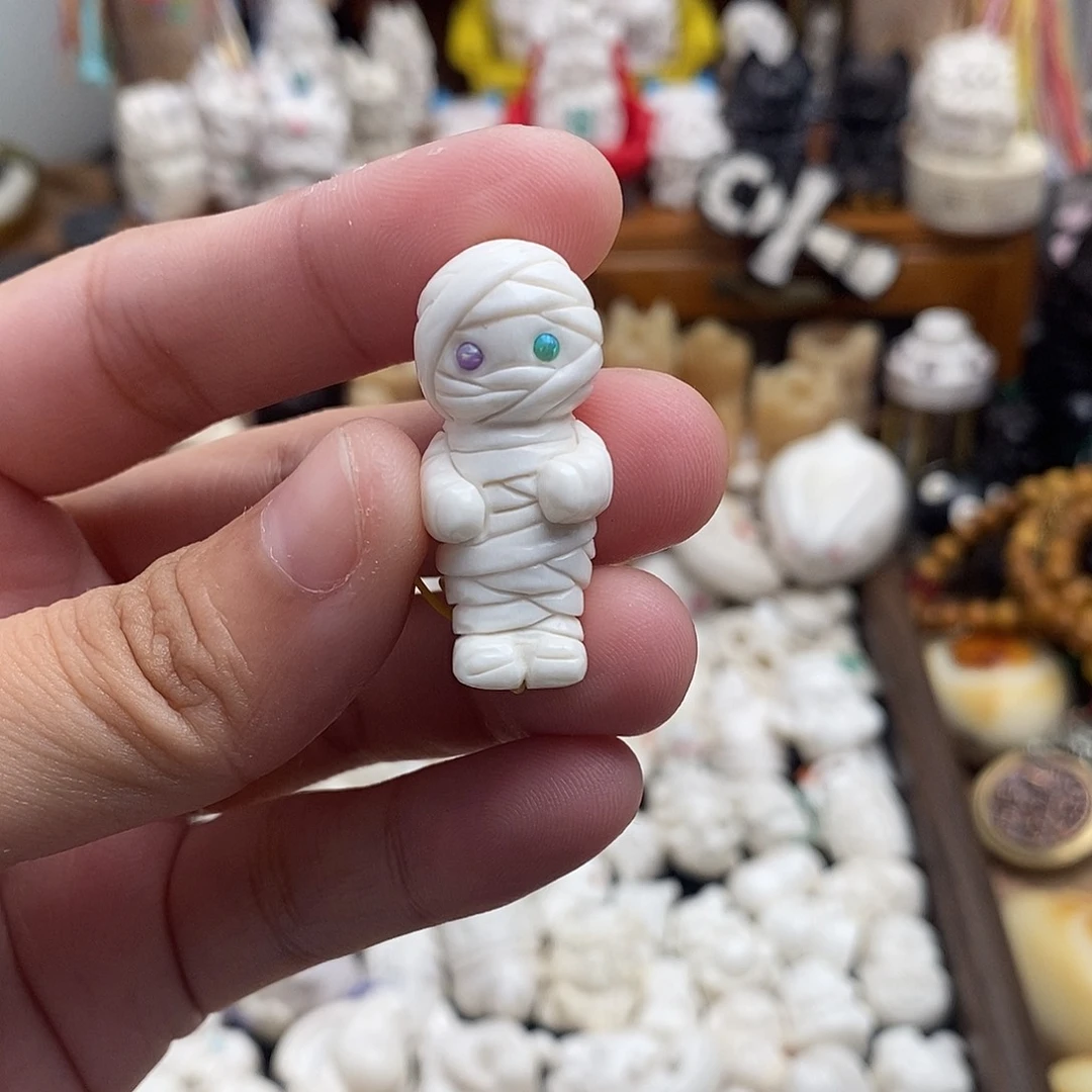 鹿骨把件c2大木乃伊鹿角