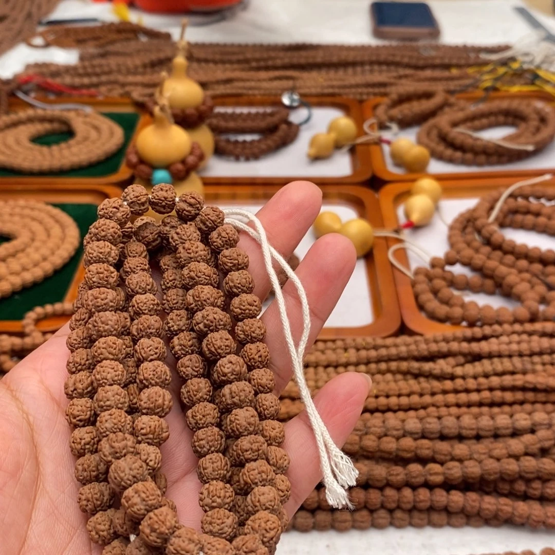 三***7金刚菩提吊坠定制花王108卡8➕