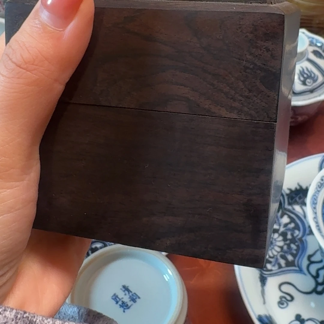 不***说陶摆件龙凤大套组