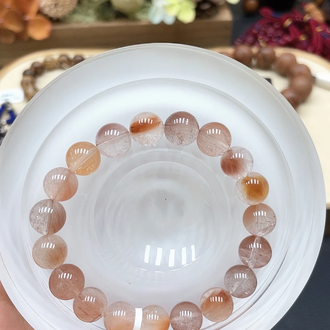 水晶手串未镶嵌兔毛