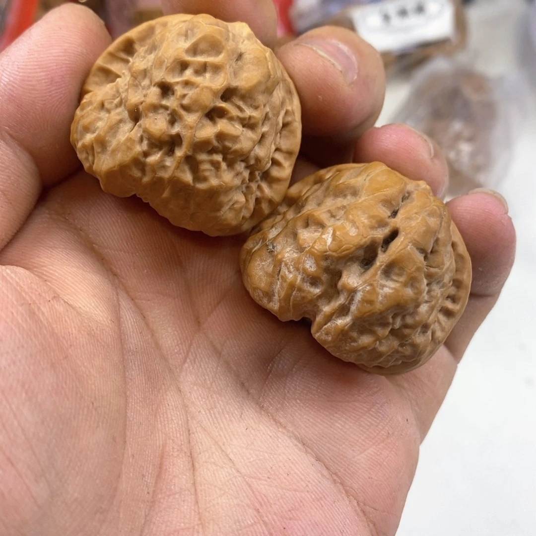 文玩核桃手把件38蛤蟆