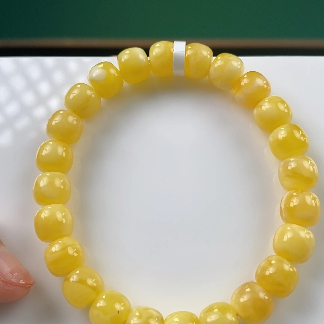 蜜蜡未镶嵌手链123456