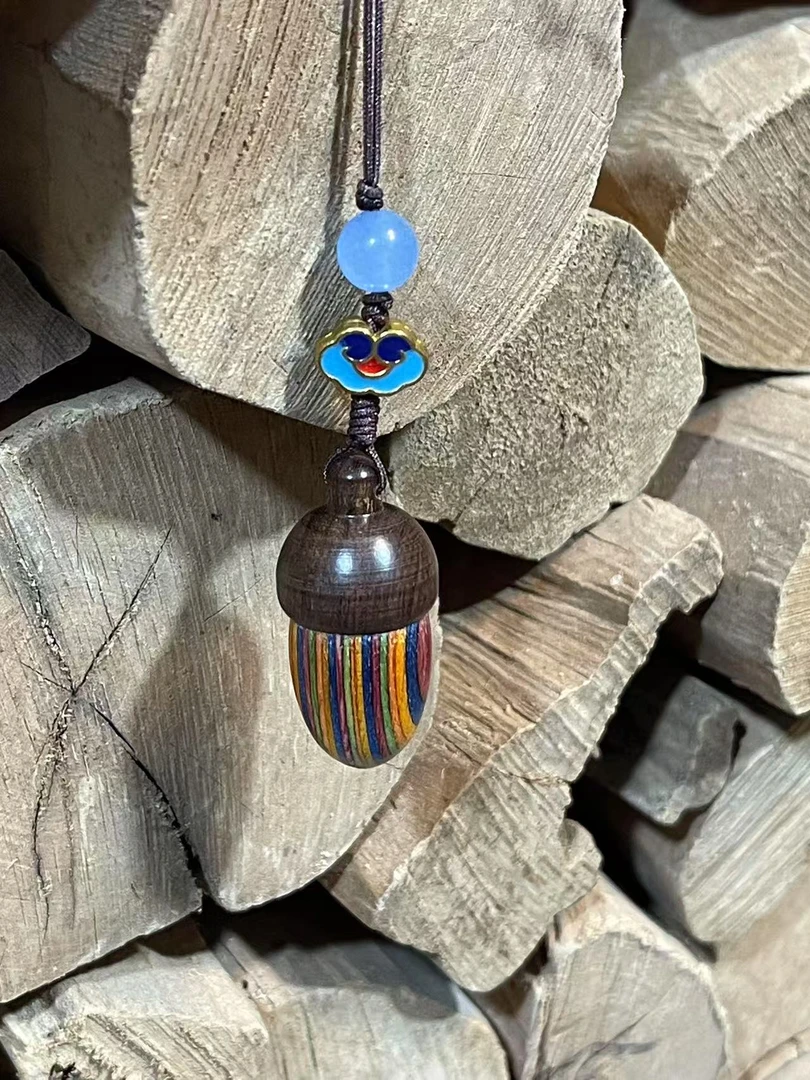 彩虹木挂件（多样性发一）