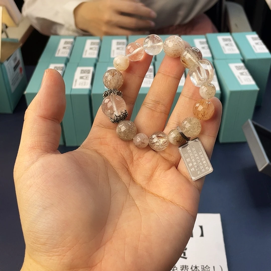 银S925镶嵌手链水晶