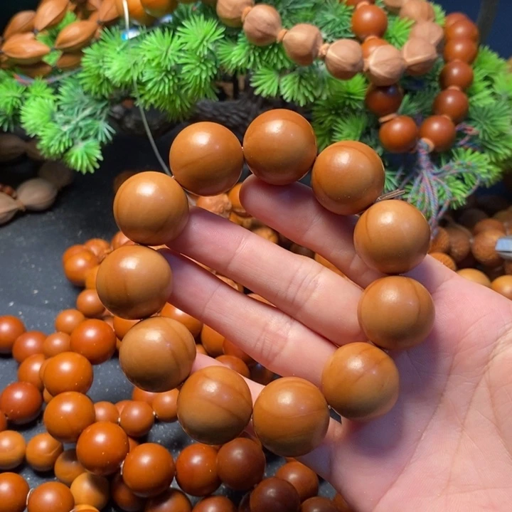橄榄核手串2.1尺寸光珠