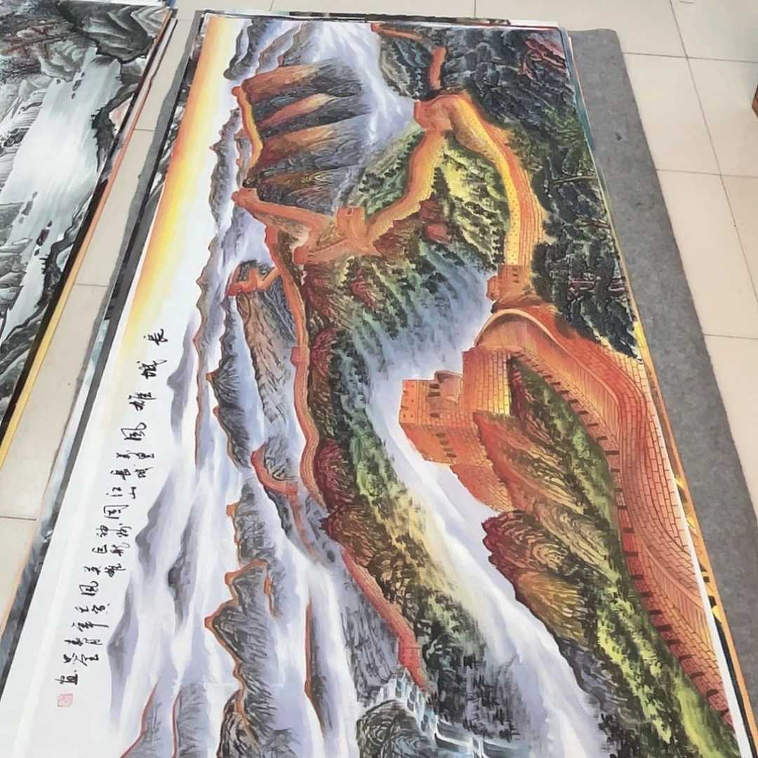 国画纯手绘国画山水