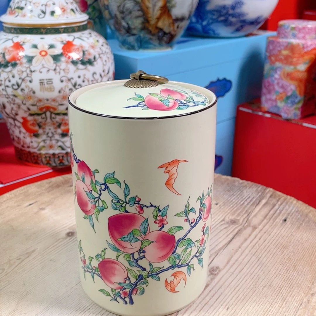 【闪购商品】罐陶瓷茶叶罐密封罐