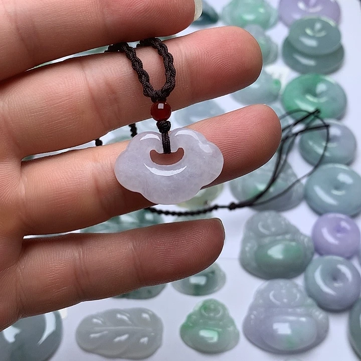 翡翠未镶嵌颈饰天然翡翠