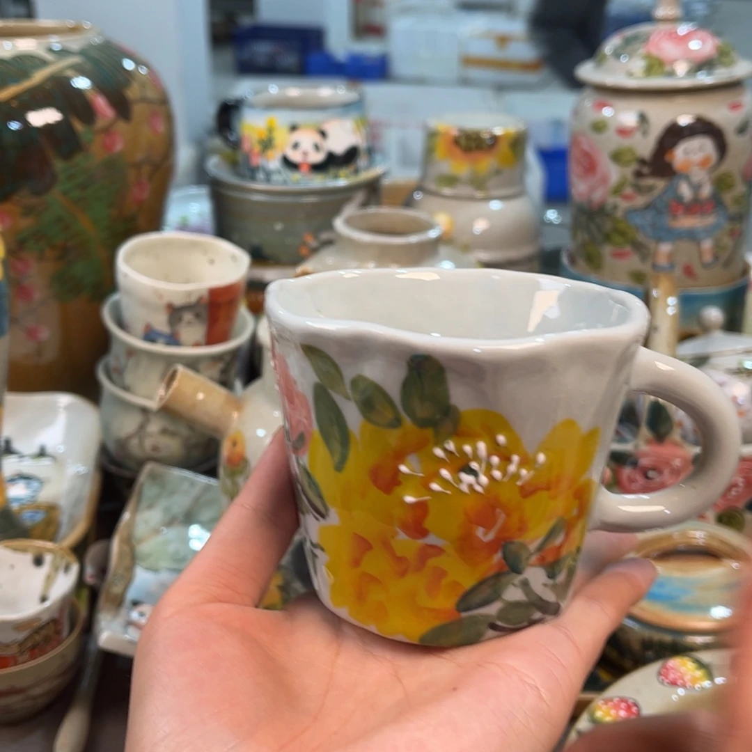 景德镇陶瓷手工杯