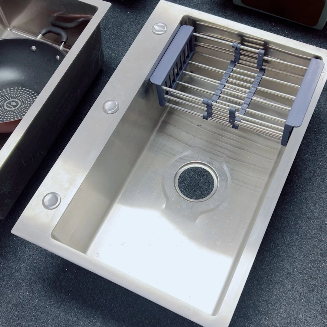 方形款SUS304单槽65*45水槽