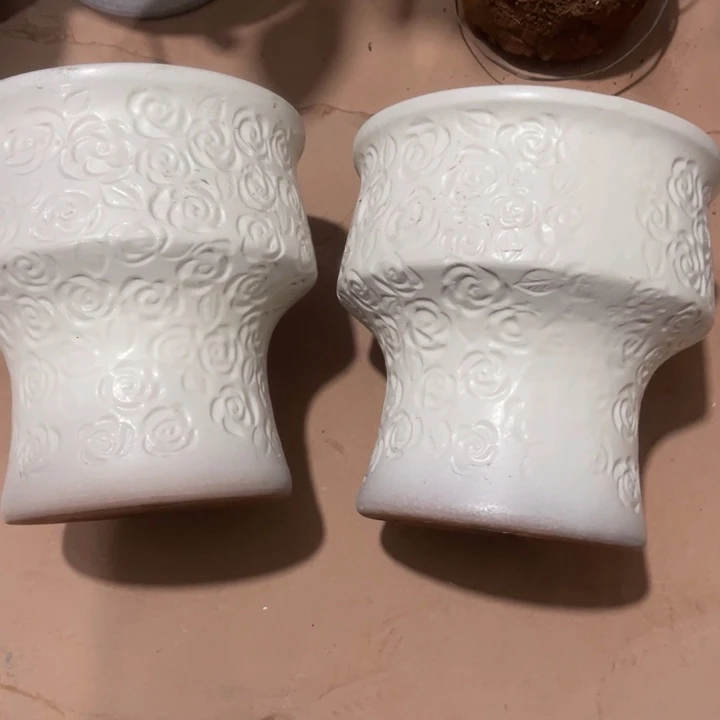 紫砂花盆口径20高度21两只正品