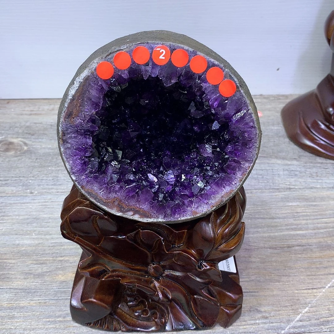 紫晶大型摆件（非配饰）未镶嵌