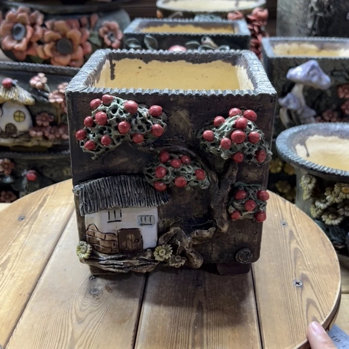 青藤多肉花盆百搭