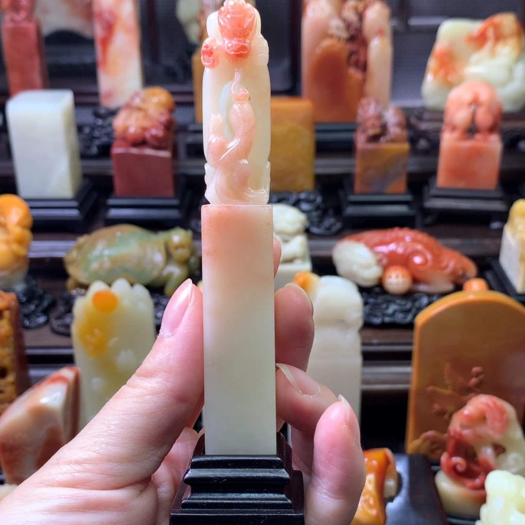 寿山石印石寿山石芙蓉